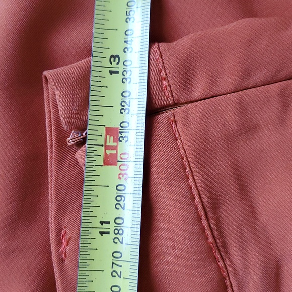 Women's Haoduoyi Orange Wide Leg High Waist Pants Trousers Size M - Picture 9 of 11